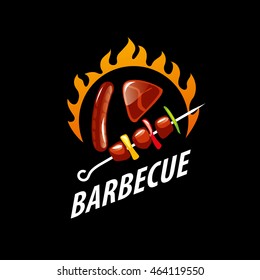 Barbecue party logo