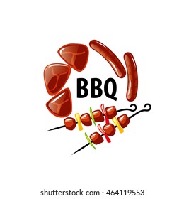 Barbecue party logo