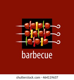 Barbecue party logo