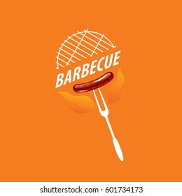 Barbecue party logo