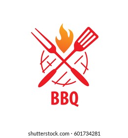 Barbecue party logo