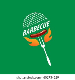 Barbecue party logo