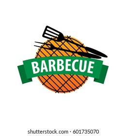 Barbecue party logo