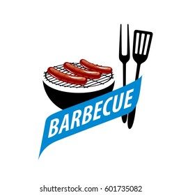 Barbecue party logo