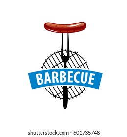 Barbecue party logo