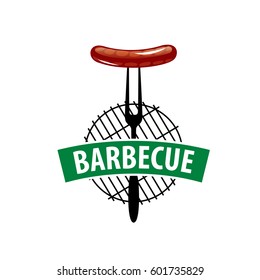 Barbecue party logo