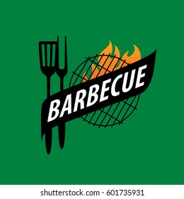 Barbecue party logo