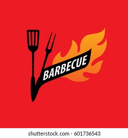 Barbecue party logo