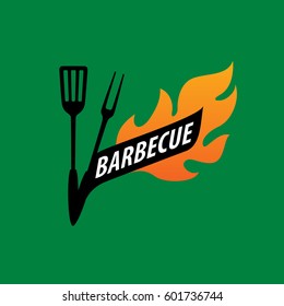 Barbecue party logo