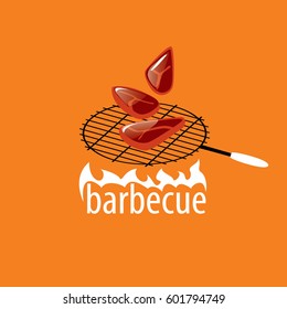 Barbecue party logo