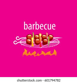 Barbecue party logo