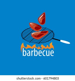 Barbecue party logo