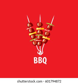 Barbecue party logo