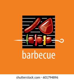 Barbecue party logo