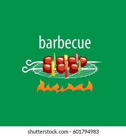 Barbecue party logo