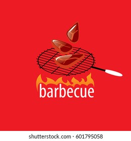 Barbecue party logo