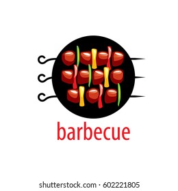 Barbecue party logo