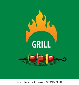Barbecue party logo