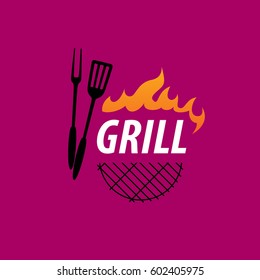Barbecue party logo