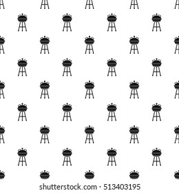 Barbecue pattern. Simple illustration of barbecue vector pattern for web