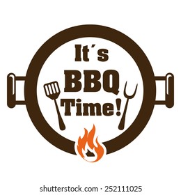 barbecue restaurant design, vector illustration eps10 graphic 