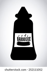 barbecue restaurant design, vector illustration eps10 graphic 