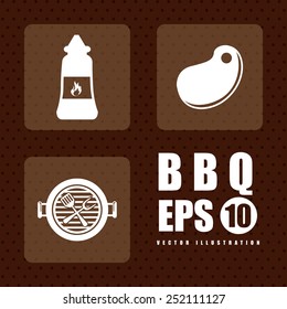 barbecue restaurant design, vector illustration eps10 graphic 