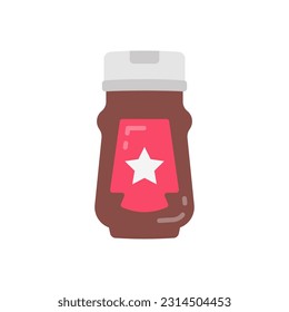 Barbecue Sauce icon in vector. Illustration