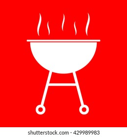 Barbecue simple sign