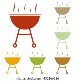 Barbecue simple sign
