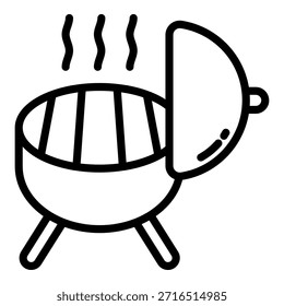 Barbacoa Colección de icono de Vector simple