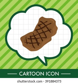 barbecue steak theme elements