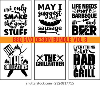 Barbecue svg Design Bundle Vol 3,Bbq Svg Bundle,BBQ SVG design and craft files, Barbeque party,Funny BBQ,bar-b-q,kitchen, master,food,beer,Svg Bundle svg