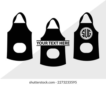 Barbecue SVG Monogram Vector Illustration Silhouette