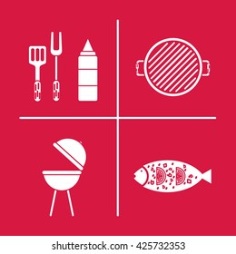 Barbecue Vector Design Illustration