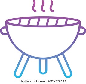 Barbecue vector icon. Can be used for printing, mobile and web applications.