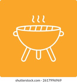 Barbecue vector icon. Can be used for printing, mobile and web applications.