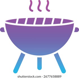 Barbecue vector icon. Can be used for printing, mobile and web applications.
