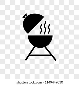 Barbecue vector icon on transparent background, Barbecue icon