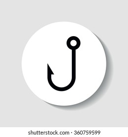  Barbed fish icon.