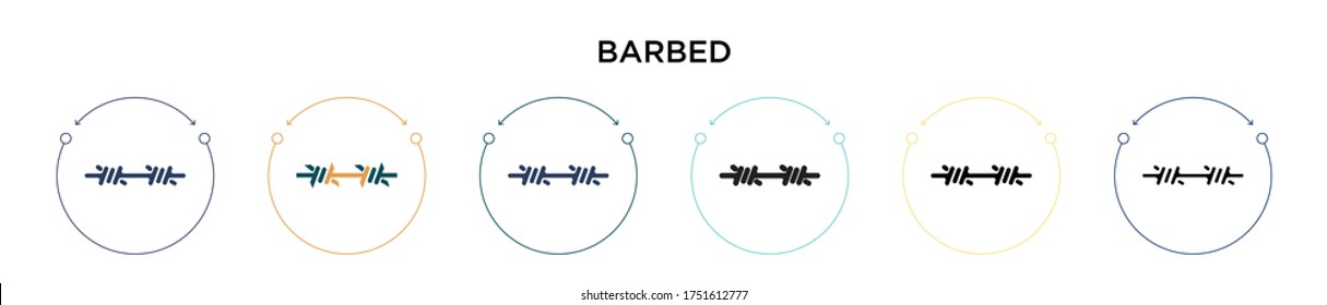 Icono de barras en el estilo relleno, delgado, contorno y trazo. Ilustración vectorial de dos iconos vectoriales en color y negro se pueden utilizar para móviles, ui, web