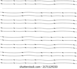 
Barbed wire background or texture vector