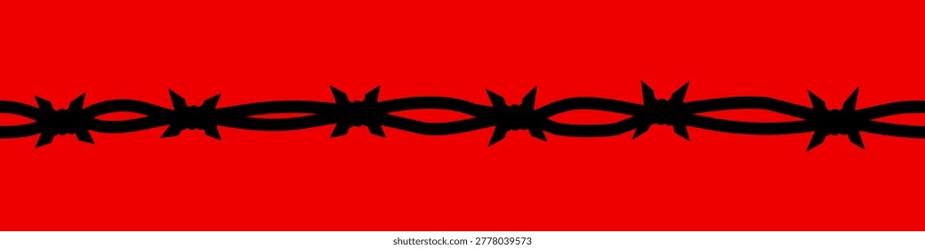 Barbed wire banner. barbedwire goth