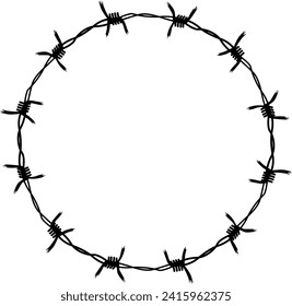 
Barbed wire Digital EPs Vector graphics File