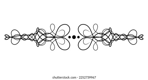 Barbed wire isolated on white background. Vector stock illustration eps 10.