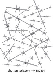 barbed wire pattern