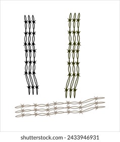 Barbed Wire Vector EPS
Barbe Wire