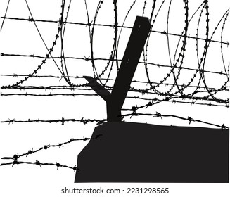 Barbed Wire in world war in the cyprus