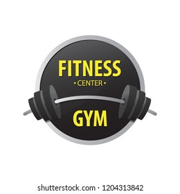 Barbel icon vector design