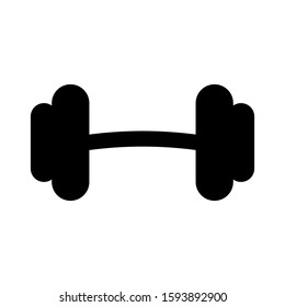 Barbel icon vector flat design templates